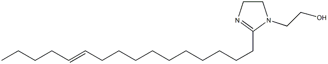 2-(11-Hexadecenyl)-2-imidazoline-1-ethanol Struktur