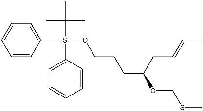  (4S)-4-(Methylthiomethoxy)methyl-7-(tert-butyldiphenylsiloxy)-1-heptene