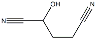 2-ヒドロキシペンタンジニトリル 化学構造式