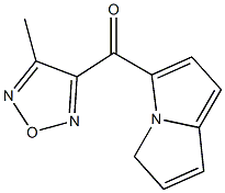 3-Methyl-4-pyrrolizinocarbonylfurazan