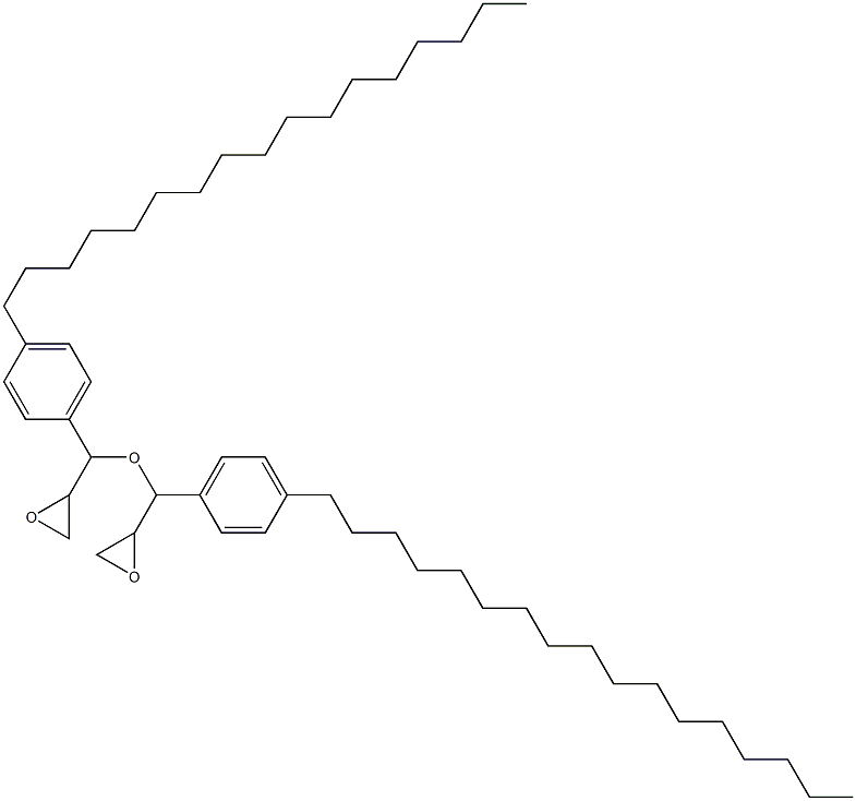 4-Heptadecylphenylglycidyl ether,,结构式