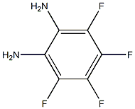 3,4,5,6-Tetrafluoro-1,2-benzenediamine Struktur