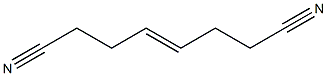 4-Octenedinitrile, 4157-62-4, 结构式