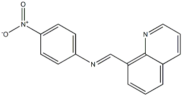 N-(4-Nitrophenyl)quinoline-8-methanimine|