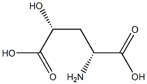 (2R,4R)-2-Amino-4-hydroxypentanedioic acid Structure