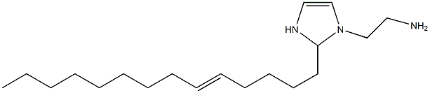 1-(2-Aminoethyl)-2-(5-tetradecenyl)-4-imidazoline 结构式