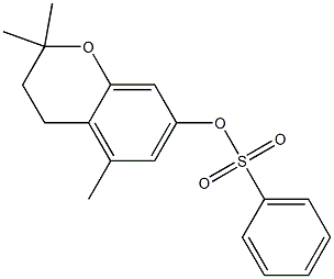  3,4-Dihydro-2,2,5-trimethyl-7-(phenylsulfonyloxy)-2H-1-benzopyran