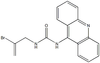 1-(9-Acridinyl)-3-(2-bromoallyl)urea Structure