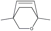 1,4-Dimethyl-2-oxabicyclo[2.2.2]oct-5-ene,,结构式