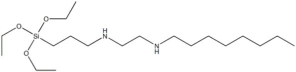 3-(Triethoxysilyl)-N-[2-(octylamino)ethyl]propan-1-amine Structure