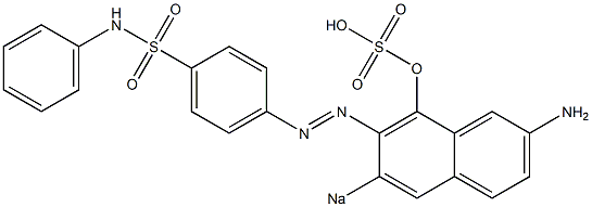 4-[(2-Amino-8-hydroxy-6-sodiosulfo-7-naphtyl)azo]-N-phenylbenzenesulfonamide