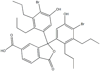 1,1-Bis(4-bromo-5-hydroxy-2,3-dipropylphenyl)-1,3-dihydro-3-oxoisobenzofuran-6-carboxylic acid