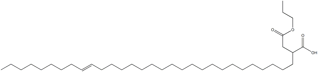 2-(21-Triacontenyl)succinic acid 1-hydrogen 4-propyl ester