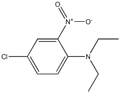 2-(Diethylamino)-5-chloro-1-nitrobenzene Structure