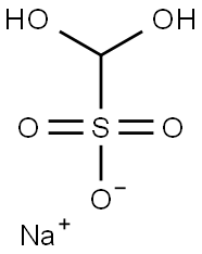 Dihydroxymethanesulfonic acid sodium salt,,结构式