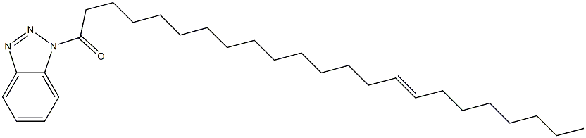 1-(1-Oxo-15-tricosenyl)-1H-benzotriazole Struktur