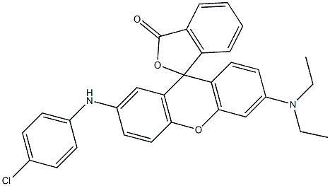 3'-(Diethylamino)-7'-(4-chloroanilino)spiro[isobenzofuran-1(3H),9'-[9H]xanthen]-3-one