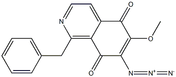 7-Azido-6-methoxy-1-(benzyl)isoquinoline-5,8-dione|