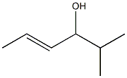 (E)-2-Methyl-4-hexene-3-ol,,结构式