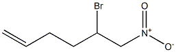 5-Bromo-6-nitro-1-hexene,,结构式