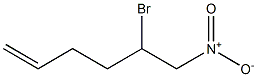 5-Bromo-6-nitro-1-hexene Structure