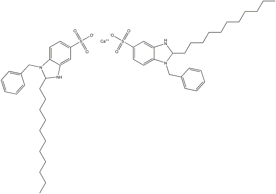  Bis(1-benzyl-2,3-dihydro-2-undecyl-1H-benzimidazole-5-sulfonic acid)calcium salt