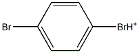 1,4-Dibromobenzenium,,结构式