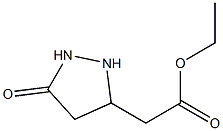 5-Oxo-3-pyrazolidineacetic acid ethyl ester Structure