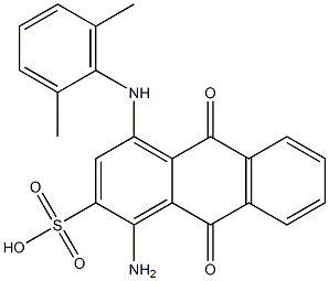 1-Amino-4-[(2,6-dimethylphenyl)amino]-9,10-dihydro-9,10-dioxo-2-anthracenesulfonic acid