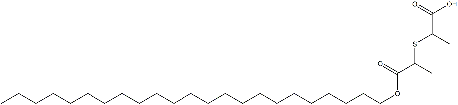 2,2'-チオビス(プロピオン酸トリコシル) 化学構造式