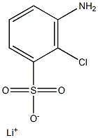 3-Amino-2-chlorobenzenesulfonic acid lithium salt