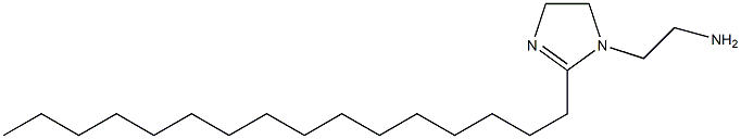 1-(2-Aminoethyl)-2-hexadecyl-2-imidazoline Struktur