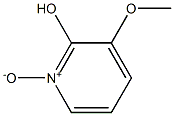 2-Hydroxy-3-methoxypyridinium-1-olate Structure