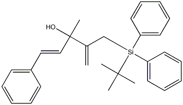 4-[[Diphenyl(tert-butyl)silyl]methyl]-1-phenyl-3-methyl-1,4-pentadien-3-ol