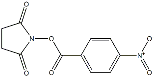 4-Nitrobenzoic acid succinimidyl ester Struktur