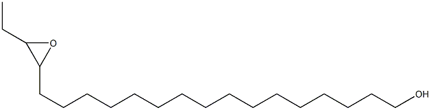 17,18-Epoxyicosan-1-ol 结构式