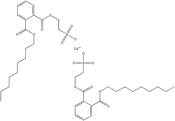 Bis[2-[(2-nonyloxycarbonylphenyl)carbonyloxy]ethanesulfonic acid]calcium salt|