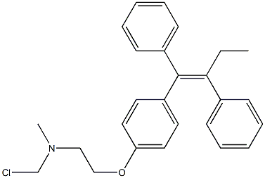 Chlorotamoxifen Structure