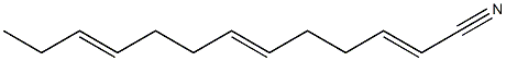 2,6,10-Tridecatrienenitrile Structure