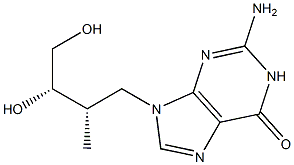 2-Amino-9-[(2S,3S)-3,4-dihydroxy-2-methylbutyl]-1,9-dihydro-6H-purin-6-one