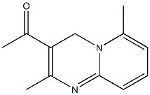3-Acetyl-2,6-dimethyl-4H-pyrido[1,2-a]pyrimidine Struktur