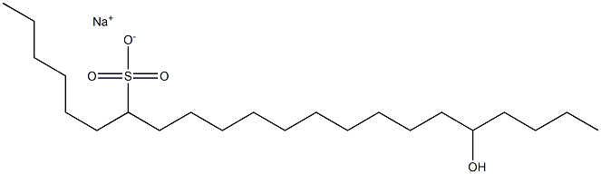 18-Hydroxydocosane-7-sulfonic acid sodium salt