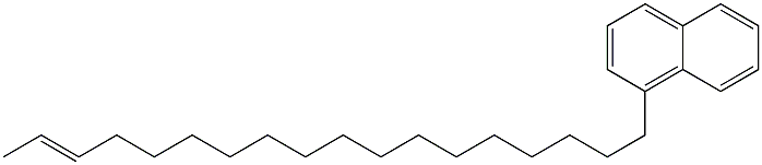 1-(16-Octadecenyl)naphthalene,,结构式