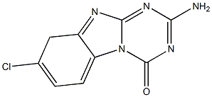 2-Amino-8-chloro-1,3,5-triazino[1,2-a]benzimidazol-4(9H)-one