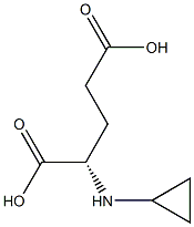 N-(Cyclopropyl)glutamic acid Structure