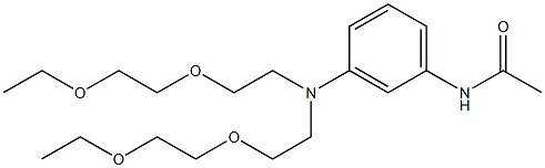  3'-[Bis[2-(2-ethoxyethoxy)ethyl]amino]acetanilide