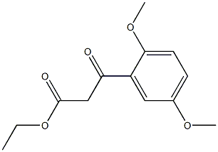  2,5-Dimethoxybenzoylacetic acid ethyl ester