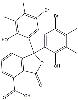  1,1-Bis(5-bromo-2-hydroxy-3,4-dimethylphenyl)-1,3-dihydro-3-oxoisobenzofuran-4-carboxylic acid