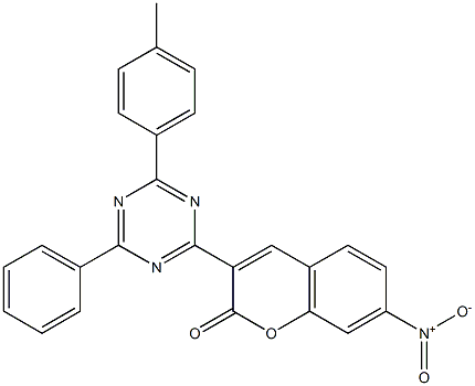  7-Nitro-3-[4-phenyl-6-(p-tolyl)-1,3,5-triazin-2-yl]coumarin