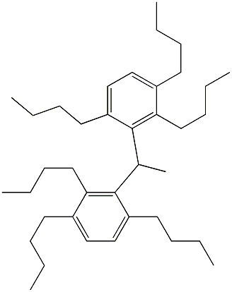 3,3'-Ethylidenebis(1,2,4-tributylbenzene) Structure